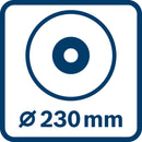 Bosch Large Angle Grinder GWS 27-230 J-7