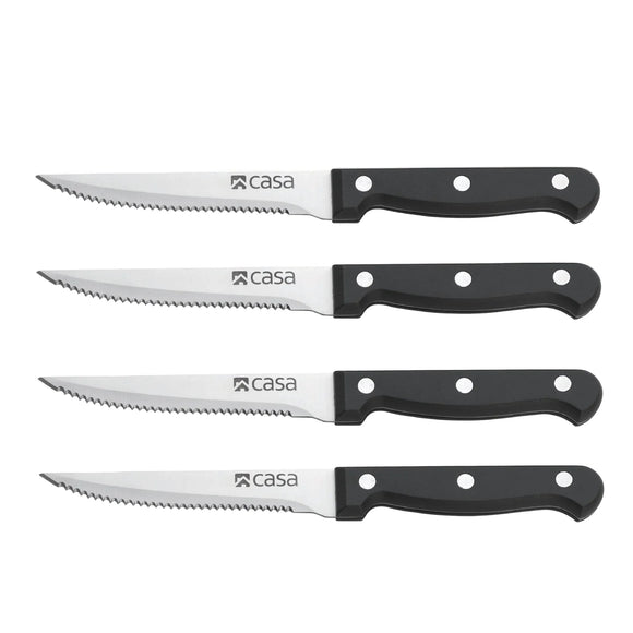 Casa Como 4Pc Steak Knife Set