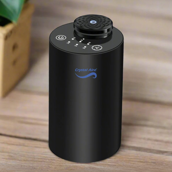 Image of a Crystal Aire Car & Camping Diffuser out of packaging