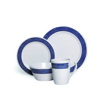 image of Campfire Melamine Set 16 Piece Blue Moon