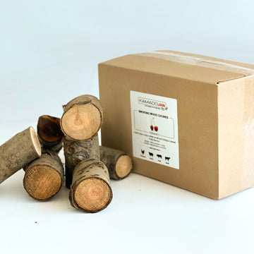 Image of a KAMADO JAN Smoking Wood Chunks - Cherry 1