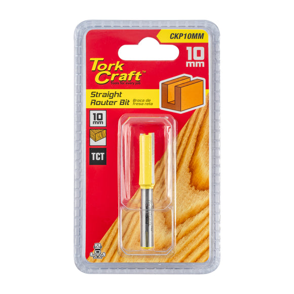 Image of a Tork Craft Router Bit Straight 10mm