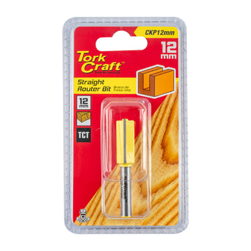 Image of a Tork Craft Router Bit Straight 12mm