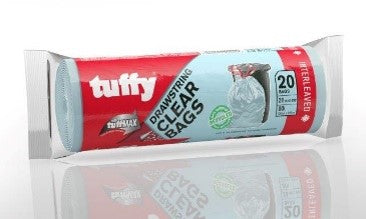 image of Tuffy Clear Bag on Roll 20 Pack