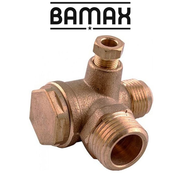 Image of a NON-RETURN VALVE 1/2M - 3/8M