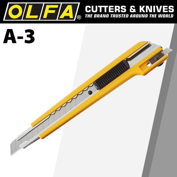 Image of a Olfa Two Way Cutter Graphic Knife C/W Multiple Blade Reapp. System