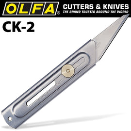 Image of a Olfa Cutter Model Ck2 With Screw Lock