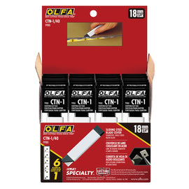 Image of a Olfa Carton Cutter With Snap Off Blade 40Pc Display Box