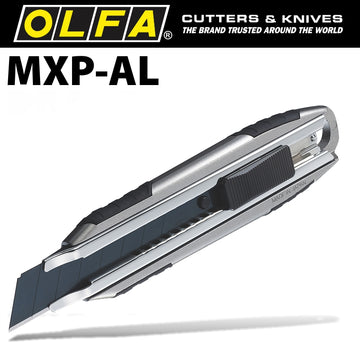 Image of a Olfa Cutter 18mm With Auto Lock + Excelblack Blade