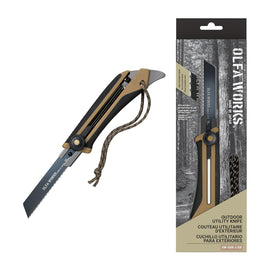 Image of a Olfa Outdoor Utiliyu Knife Sand Colour