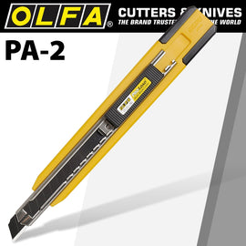 Image of a Olfa Pro Load Multi Blade Auto Load Cutter Snap Off Knife Cutter 9mm