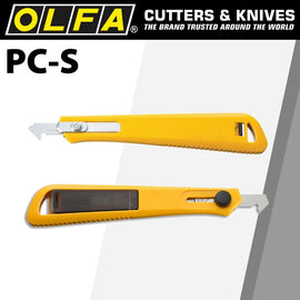 Image of a Olfa Plastic & Laminate Cutter 2 Blades In Handle