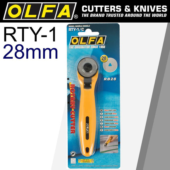 Image of a Olfa Cutter Model Rty-C1 Rotary 28mm