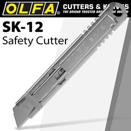 Image of a Olfa Stainless Steel Safety Knife