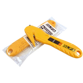 Image of a Olfa Stretch Shrink Wrap Cutter With 1 Free SKB10 Blade Bulk