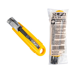 Image of a Olfa Model SK-4 Safety Carton Opener Box Knife Bulk