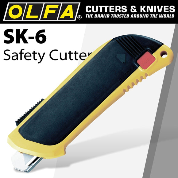 Image of a Olfa Safety Knife Auto Retract 17.5mm Auto-Gaurd System