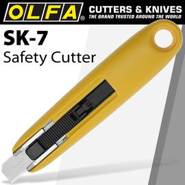 Image of a Olfa Safety Cutter W/12.5mm  Blade Box Opener Cutter