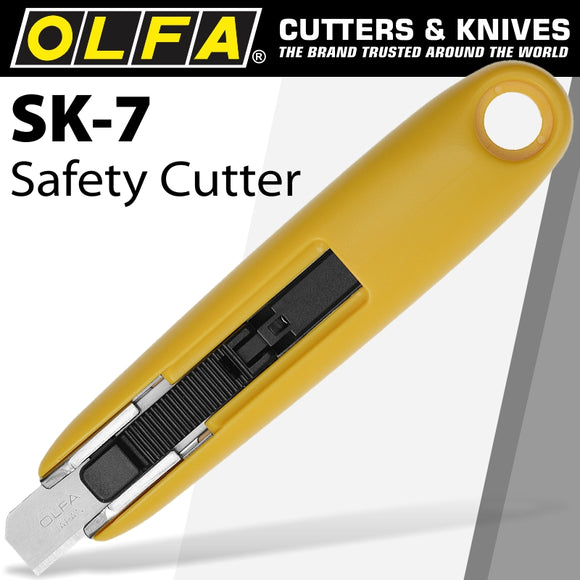 Image of a Olfa Safety Cutter W/12.5mm  Blade Box Opener Cutter