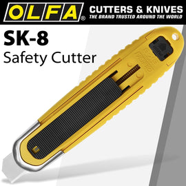 Image of a Olfa Automatic Self-Retracting Safety Knife & Box Opener