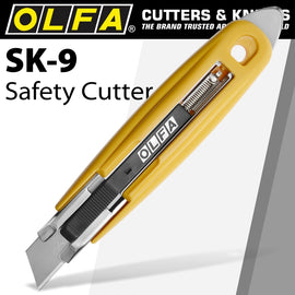 Image of a Olfa Safety Knife With Tape Slitter Box Opener Cutter