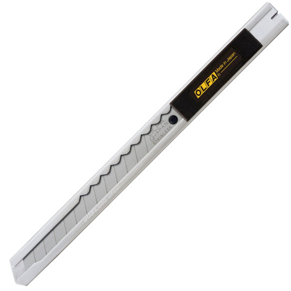 Image of a Olfa Model Svr-1 Stainless Steel Cutter Snap Off Knife 9mm