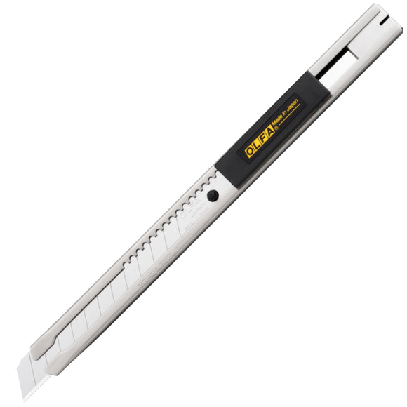 Image of a Olfa Model Svr-2 Stainless Steel Cutter With Auto Lock