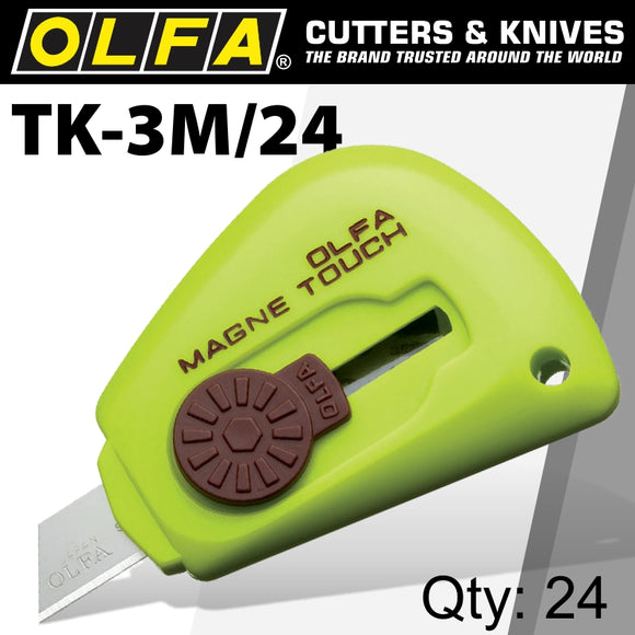 Image of a Olfa Magnetic Touch Knife 24 Per Pack