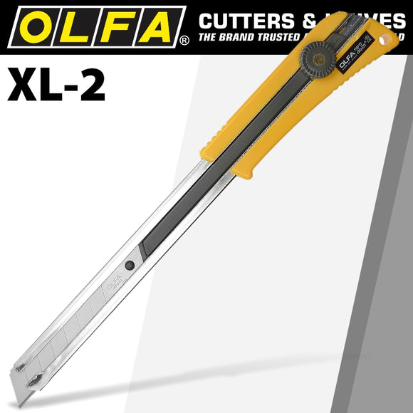 Image of a Olfa Knife Extra Long Body Snap Off Cutter 18mm