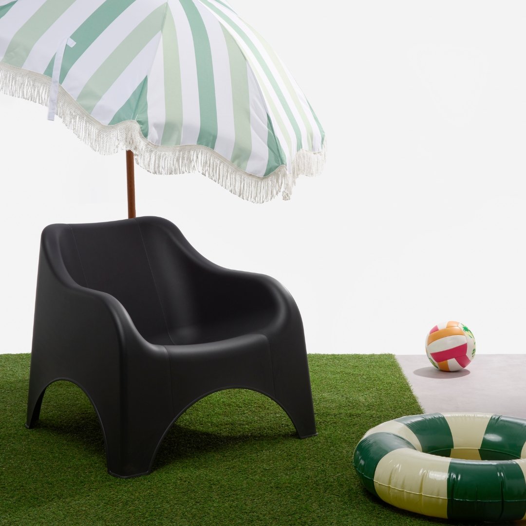 Image of a ECONOFURN Cloud 2 Seater & Table Patio Set - Anthracite 3