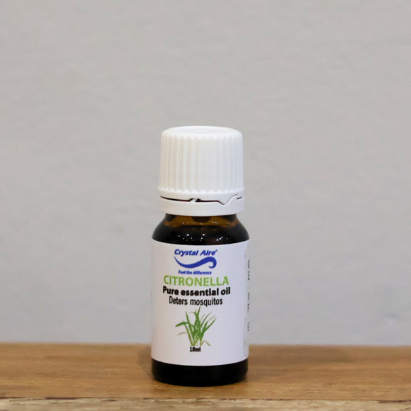 Image of a Crystal Aire Citronella 10ml Essential Oil Insect Repellant & Smells Great out of packaging