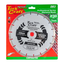 Image of a Tork Craft Diamond Blade Segmented 230mm