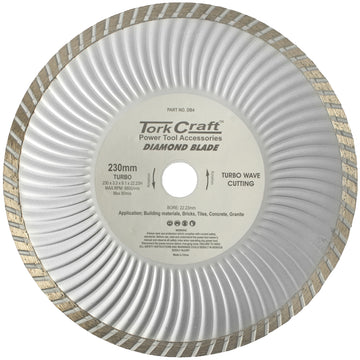 Image of a Tork Craft Diamond Blade Turbo 230mm
