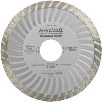 Image of a Tork Craft Diamond Blade Turbo 115mm