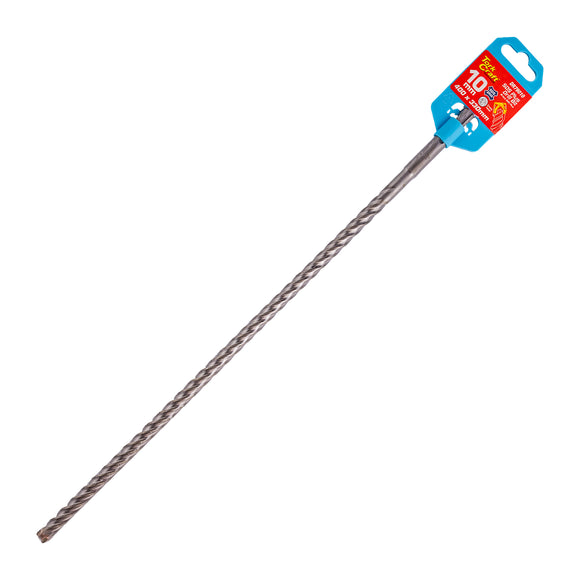 Image of a Tork Craft Drill Bit SDS Plus Cross Head Rebar 10mm X 330mm X 400mm