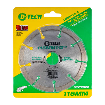 Image of a DIAMOND BLADE SEGMENTED 115X22,23 CEMENT BRICK/PAVING
