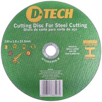 Image of a CUTTING DISC INDUSTRIAL METAL 230 x 1.8 x 22.2 MM 100PC