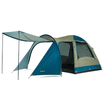 image of OZtrail Tasman 4V Plus Tent (Awning Poles Excluded)