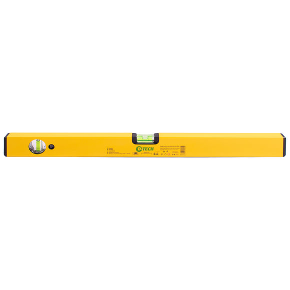 Image of a SPIRIT LEVEL BOX 600MM X 1.4MM 2 X VIAL 0.5MM ACCUR. ALUM.