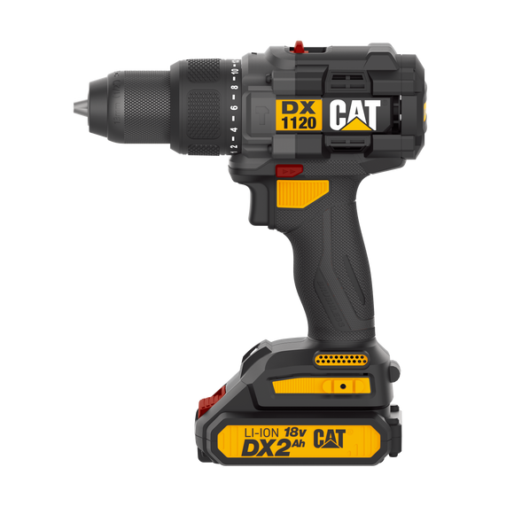 Cat Impact Drill BL 65Nm 18V Kit  (2X2.0Ah + Charger)