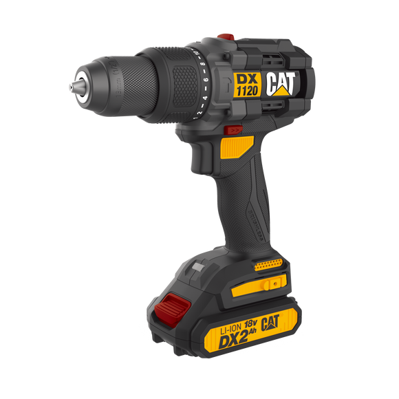 Cat Impact Drill BL 65Nm 18V Kit  (2X2.0Ah + Charger)