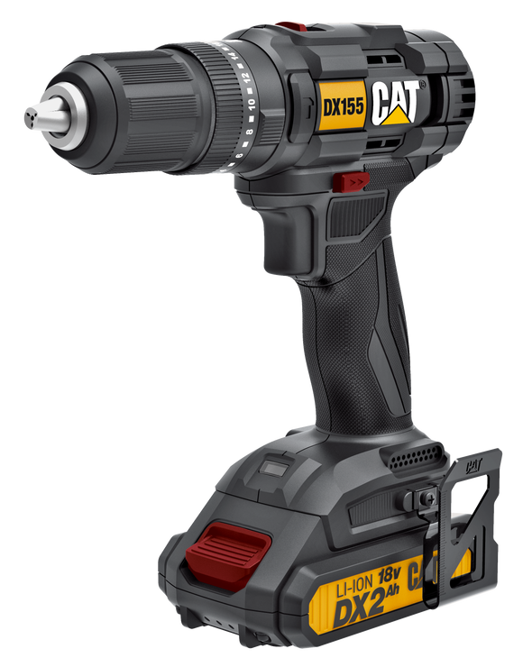 Cat Impact Drill Brushed 50nm 2 x 2.0ah Battery + Charger