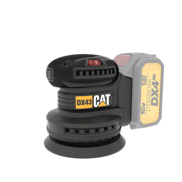 Cat Orbital Sander BL 125mm 18V TOOL ONLY