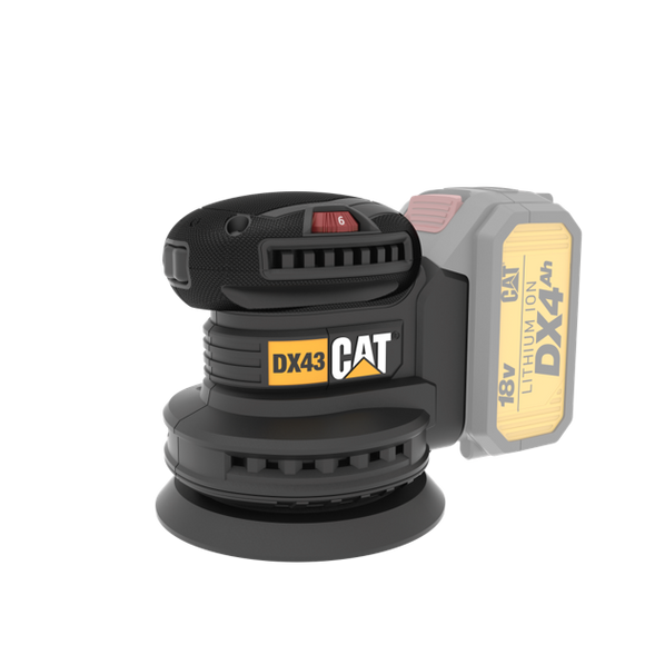 Cat Orbital Sander BL 125mm 18V TOOL ONLY
