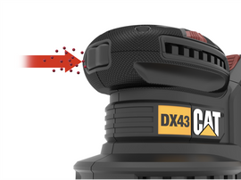 Cat Orbital Sander BL 125mm 18V TOOL ONLY - 0