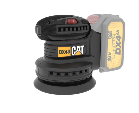 Cat Orbital Sander BL 125mm 18V TOOL ONLY