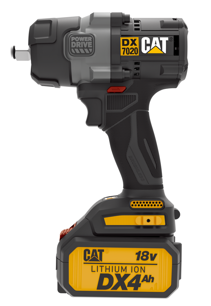 Cat 1/2" Impact Wrench BL 700Nm 18V TOOL ONLY