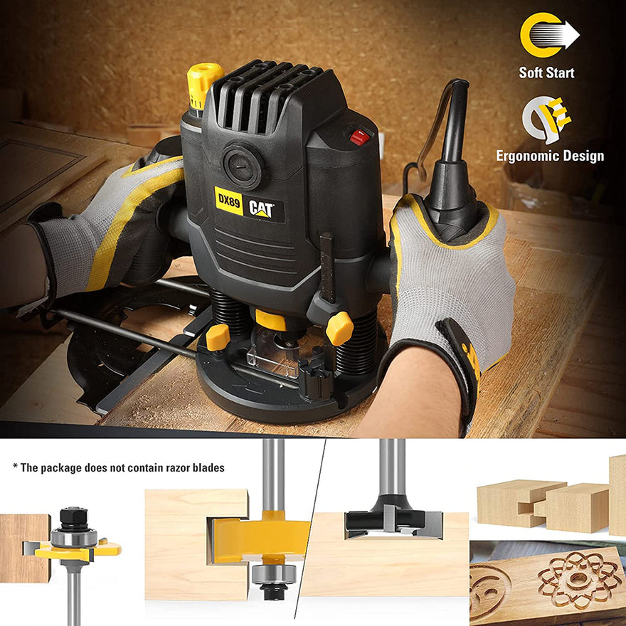 Cat Router 2100W 14"&12"&38"(6mm&8mm&12mm for EU)