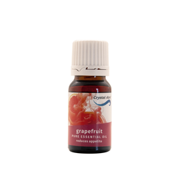 Image of a Crystal Aire Grapefruit 10ml Essential Oil out of packaging