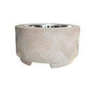 Image of a CASA CALORE Firepit Etna Smokeless  XL 69cm, Stainless Steel Fire Bowl with Cover 1